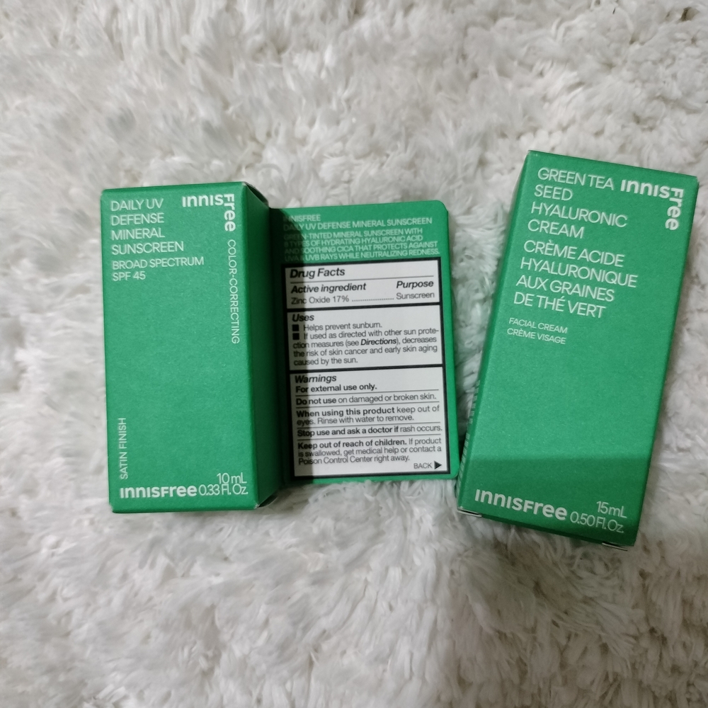 Innisfree Green Tea Skincare Set